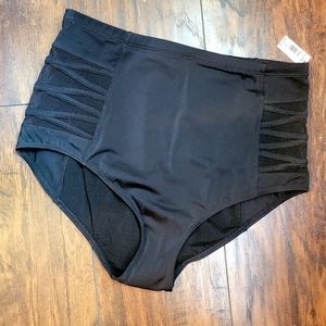Torrid Black swim bottom